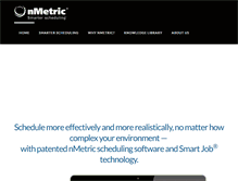 Tablet Screenshot of nmetric.com